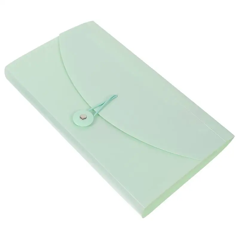 Receipt Organizer File Folder Bag B6 Bills Accordion Coupon Organizer School Office Receipts Holder File Pocket 26.5x14x2.5 Cm