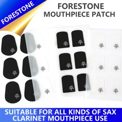 FORESTONE clear mouthpiece patch Sax Clarinet mouthpiec use black Mouthpiece protective sticker