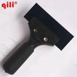 QILI QH-19 A+ quality Water Squeegee with Max Rubber imported materials Auto Scraper blades plastic 15cm handle tendon scraper