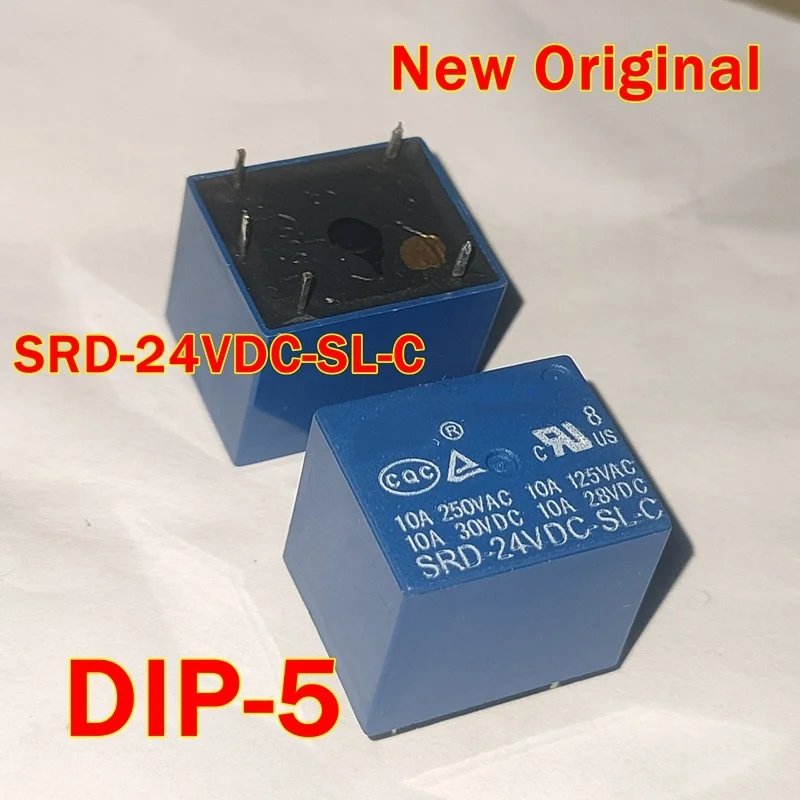 

1pcs to 100pcs SRD-24VDC-SL-C New Original DIP-5 Power relay