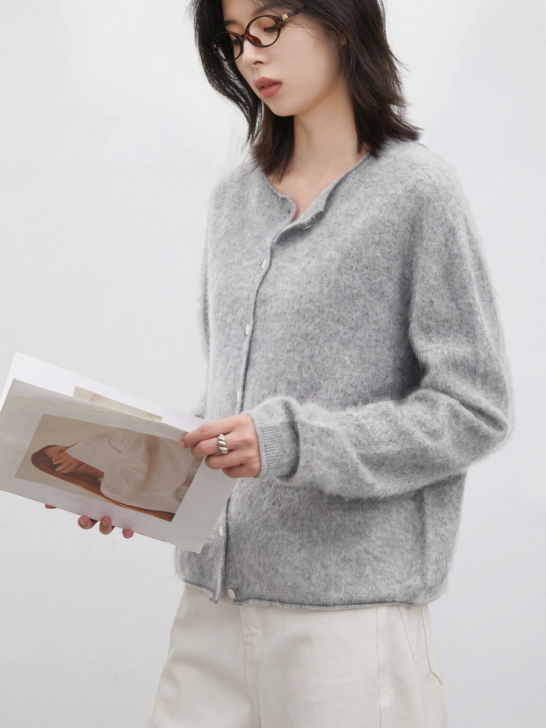 Thumbnail 3 - #62 New Long Knit Cardigans Arrivals