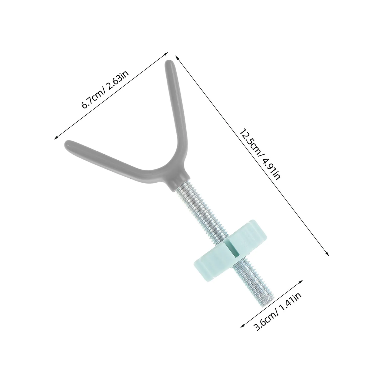 2 قطعة بوابة سلامة الأطفال الخيوط المغزل قضبان الضغط شنت مسامير معدنية لدرج بوابات الطفل تحديد الفولاذ المقاوم للصدأ