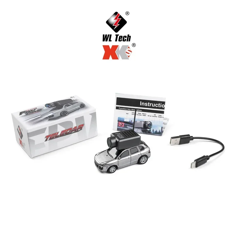 سيارات WLtoys 6401 Mini RC 1:64 مع كاميرا 720P FPV، تحكم في تطبيق Wifi، لعبة سيارة سباق RC جديدة 2025، هدايا للأطفال للأولاد والبنات #3