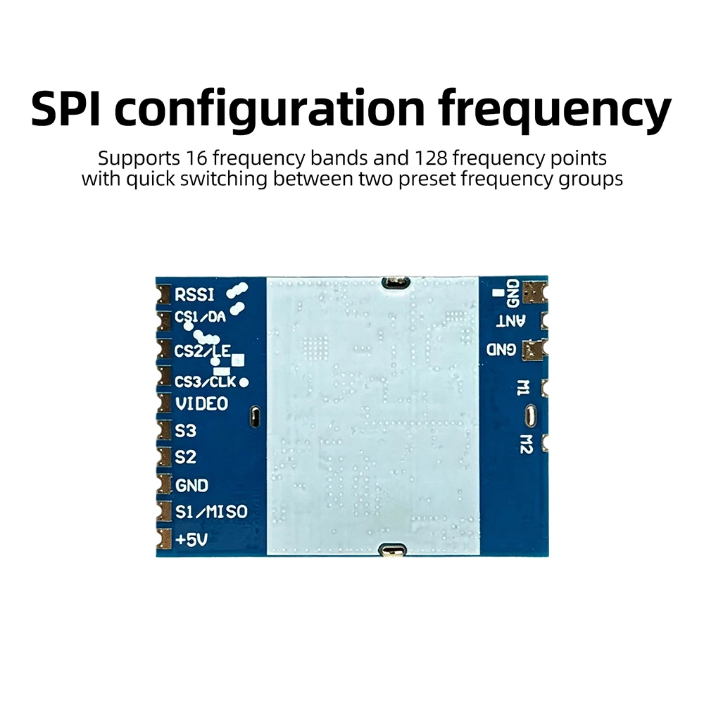 4.5G RX4500-SPI FPV-Empfängermodul - Drahtloser Videoempfänger für Drohnen mit 3300-5110MHz Breitband, hoher Empfindlichkeit und stabiler Empfangsqualität – Detail 17