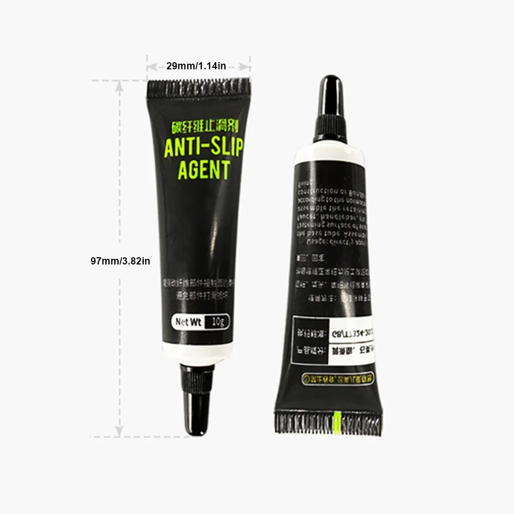 1-10Pcs 시트 포스트 핸들 바 프레임 줄기 표면 보호를위한 10G 탄소 섬유 미끄럼 방지 에이전트 자전거 용 자전거 그리스