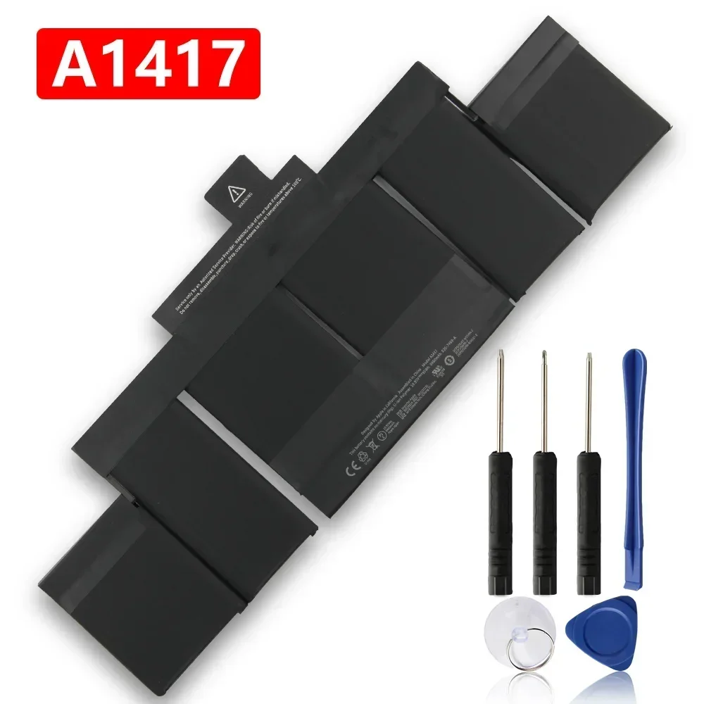 Replacement Battery A1494 For Macbook A1417 A1398 A1618 MC975 MC976 MacPro 8440mAh 11.26V Quality Batteries With Tools