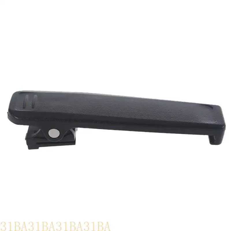652f CLIP ORIGINAL CINTOLA WALKIE ORIGINAL PARA RÁDIO BILHOS PARA IC-V88 IC-U88 IC-F1000 IC-F2000 IC-F29SR, Black