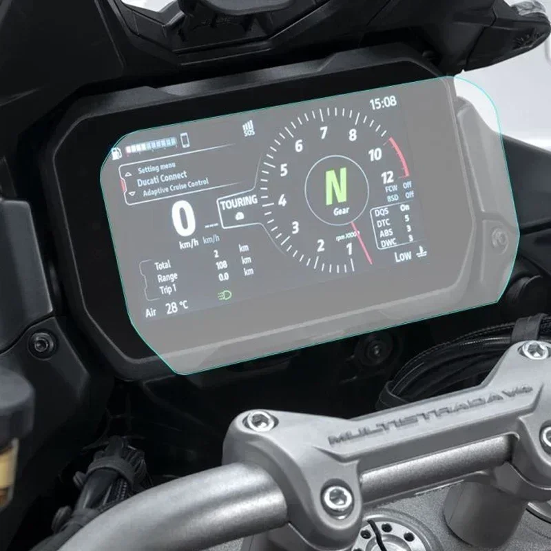 Motorcycle Scratch Cluster Screen Dashboard Protection Instrument Film For Ducati Multistrada V4 Pikes Peak v4S Sport 2021-2023
