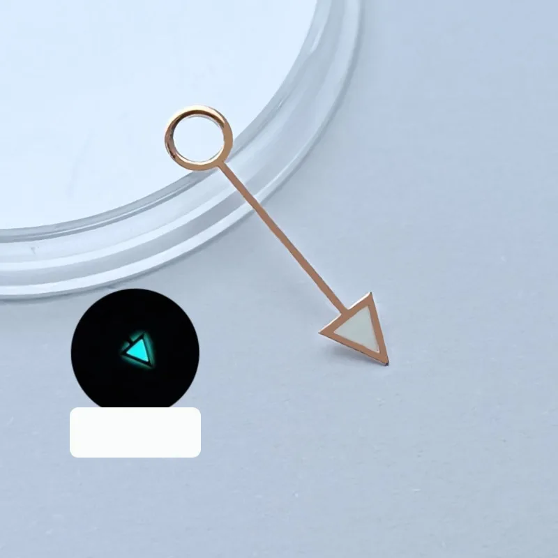 Zegarek pojedynczy wskaźnik akcesoria wskaźnik GMT NH34 ruch zegarek wskazówki akcesoria męskie części do zegarków nowy DIY