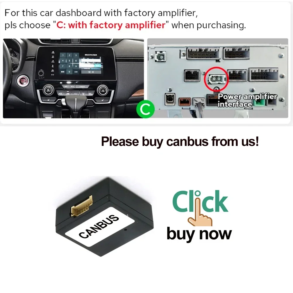 12.3inch Car Multimedia Radio For Honda CRV CR-V 2017 2018 2019 2020 2021 1920*720DVD QLED Android12 Screen CarPlay video player