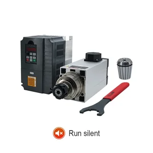 Makine mili seramik topu CNC, 6000 w 6kw 220 V / 380 V mili Motoru hava soğutma-18000 RPM 300 hz ER32 + 7.5 KW İnvertör VFD İnvertörde ilk 10 satış, 6kw-no. 8