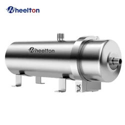 Wheelton 1000L PVDF Water Purifie Whole House Ultration Stainless Steel SUS304 Water Filters System 0.01ฮผm Membrane 5Years Life