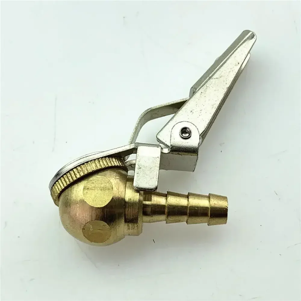 Tire Self-locking Full Copper Ball Head Inflatable Mouth Vacuum Tire Inflator Car Motorcycle Tire Inflator Accessories