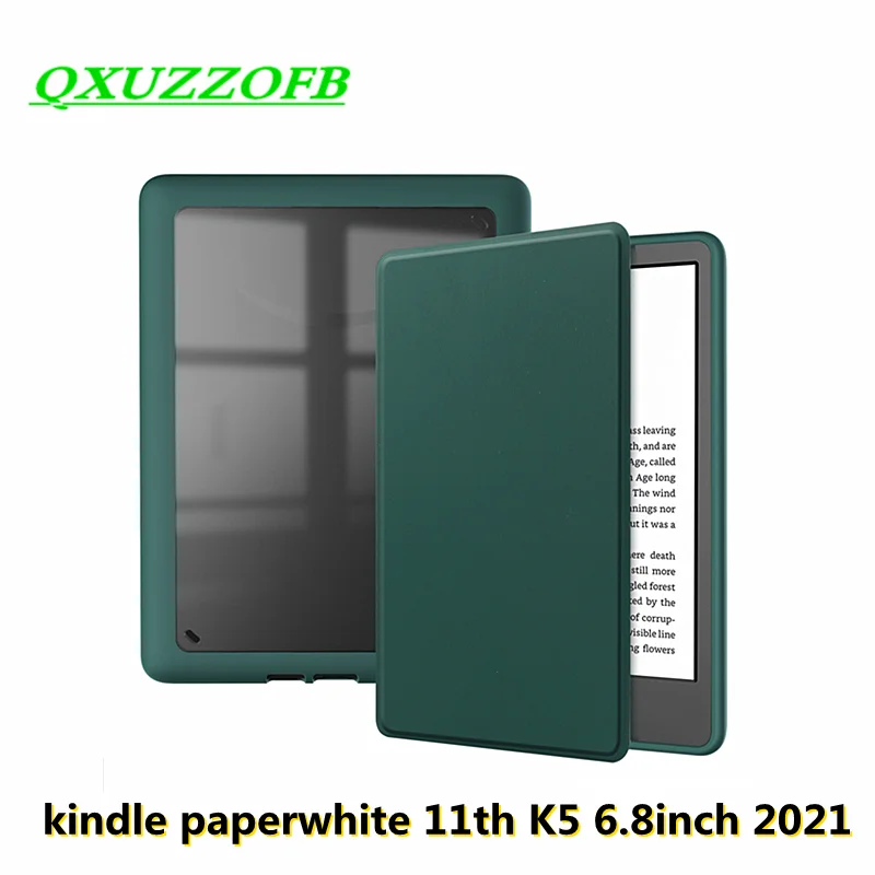 

For Amazon Kindle Paperwhite 11th K5 6.8inch 2021 Generation TPU Protective Case MagneticCover Sleeve Ebook Accessories 2024 New