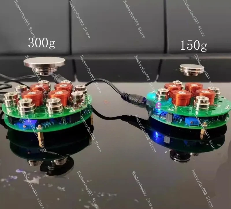 Push-down Magnetic Levitation Kit Levitation Electronic Production Learning Parts Finished Products Fun