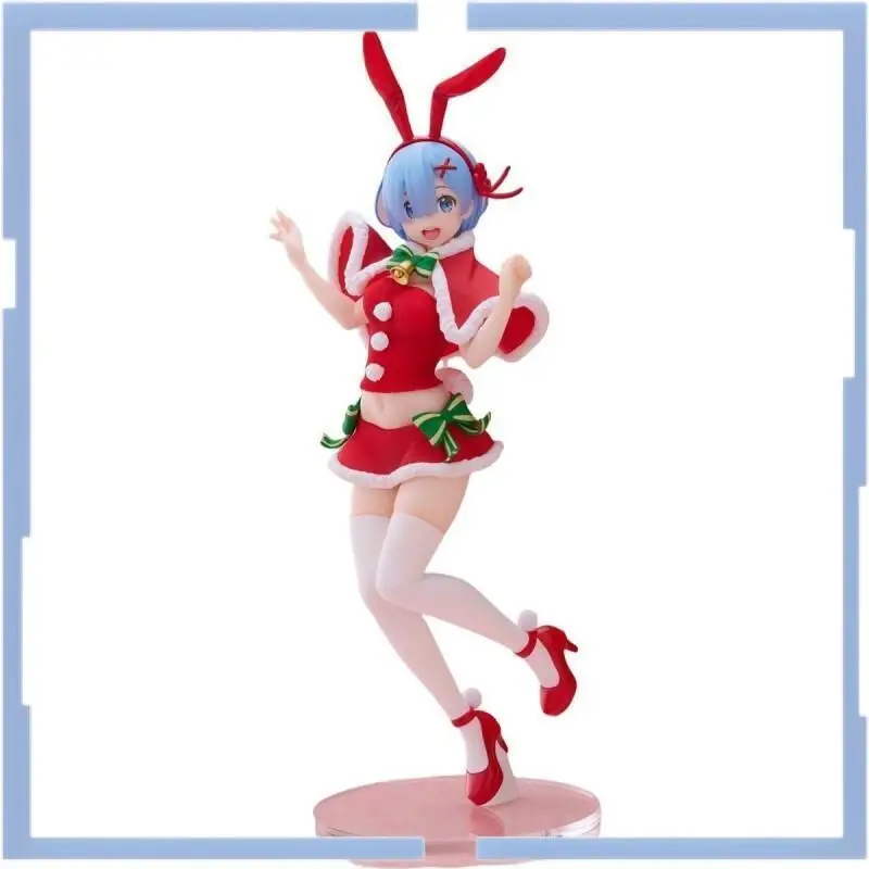 Disfraz de Navidad con Orejas de conejo, Taito Real Kara Hajimeru Isekai Seikatsu Rem, figura nueva y sin abrir, modelo de juguete de coleccionista