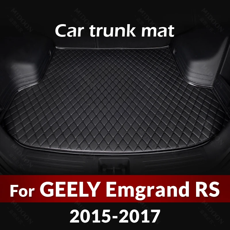 

Car Trunk Mat For GEELY Emgrand RS 2015 2016 2017 Custom Car Accessories Auto Interior Decoration