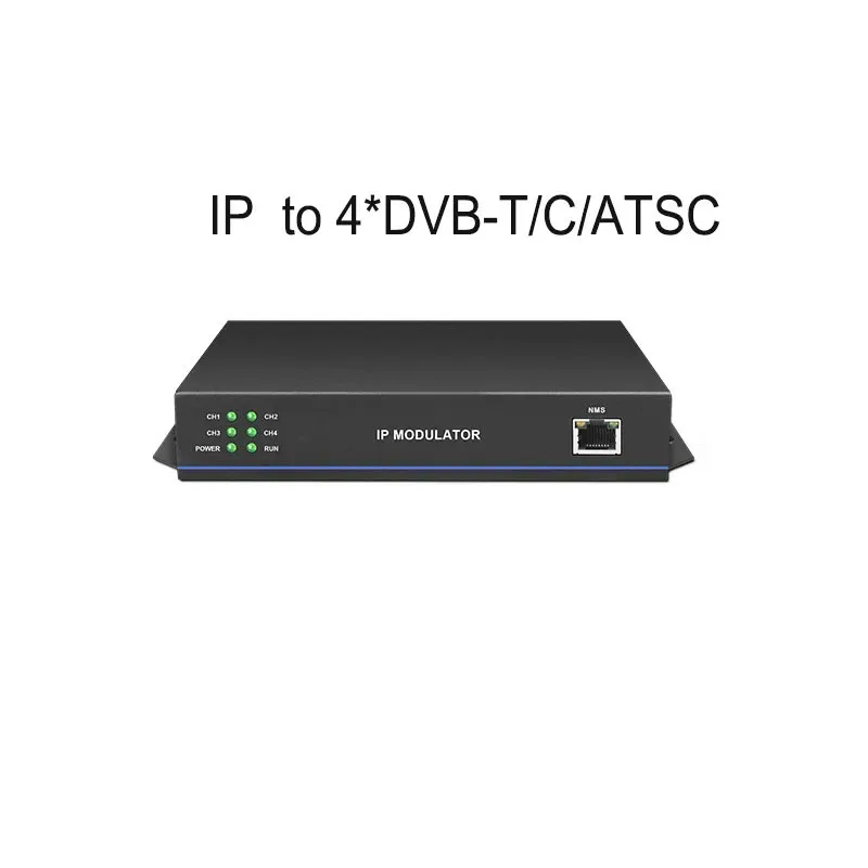 OTV-IPM10 Cost-effective Digital IPTV CATV RF Modulator UDP Multicast Unicast to DVBC IP to DVBT Modulator