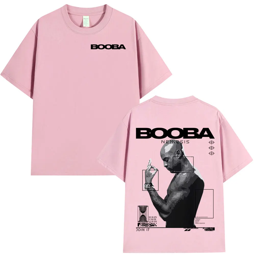 مغني الراب بوبا نيرو نيميسيس ألبوم تي شيرت الرجال النساء ريترو القوطية الهيب هوب قصيرة الأكمام تي شيرت رجل 100% القطن تي شيرت الشارع الشهير