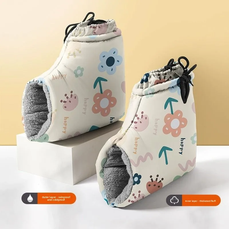 Motorcycle Waterproof Handlebar Gloves Windproof Liner Warm Handle Cover Gloves Motorbike Scooter Winter Hand Protector