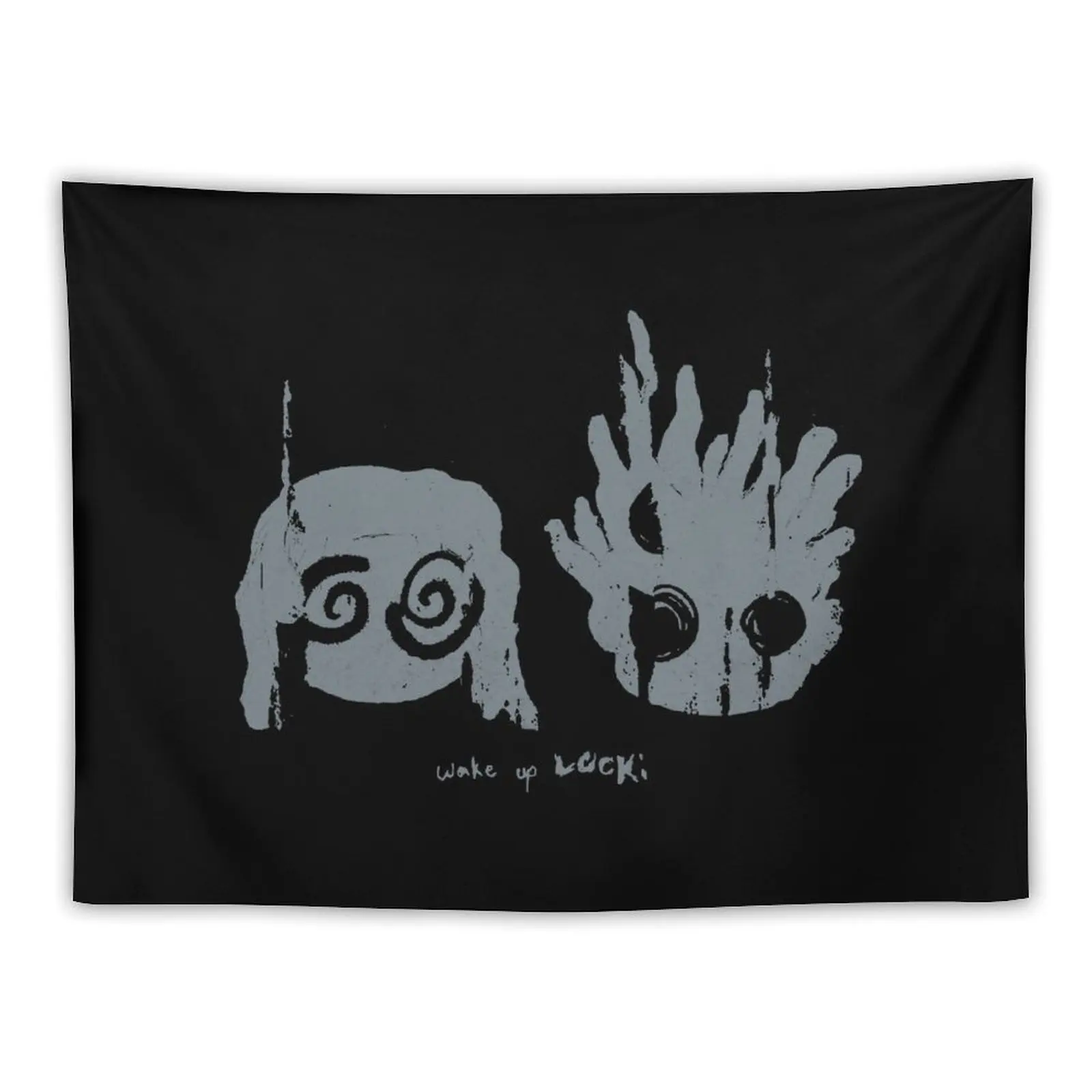 

WAKE UP LUCKI Tapestry Japanese Room Decor Nordic Home Decor Wall Coverings Aesthetic Decoration Tapestry