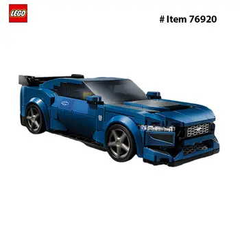 樂高 76920 福特野馬黑馬跑車速度冠軍系列 344 個 DIY 玩具,適合 9 歲及以上男孩女孩兒童 10 最佳銷售 樂高冠軍速度 - №6