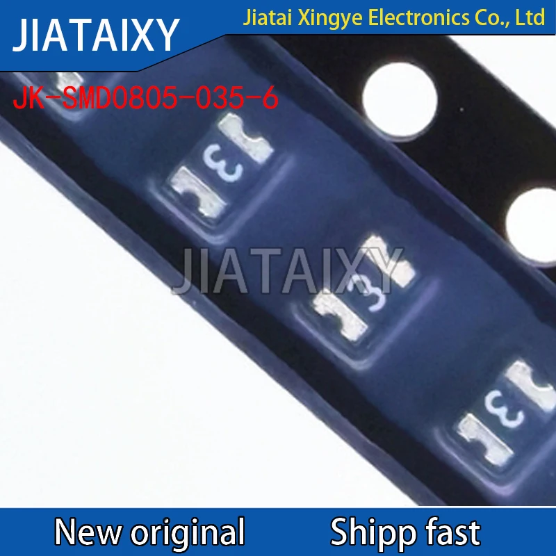 

10Pcs JK-SMD0805-035-6 0805 0.35A 6V 350mA Surface mounted Self healing Fuse Thermistor