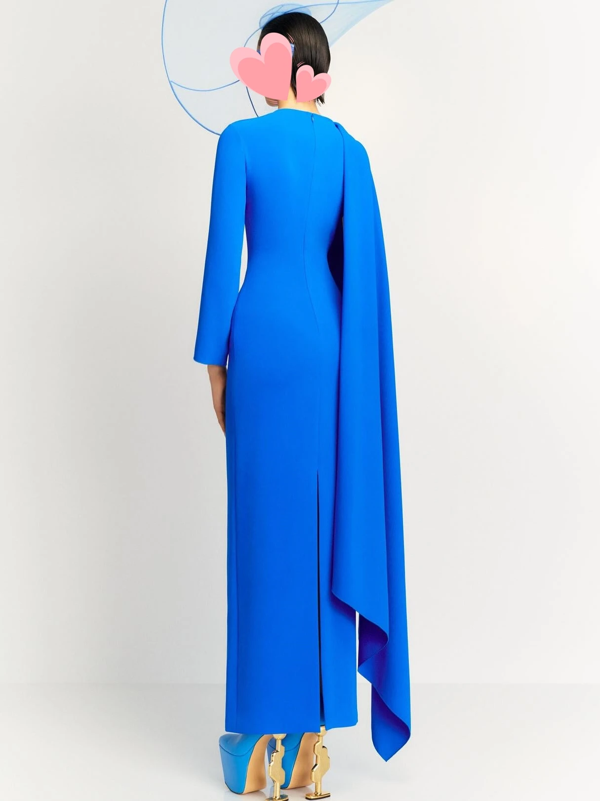 Oisslec Ballkleider, elegant, Vintage, süß, blau, schlicht, eine Schulter, modisch, für formelle Anlässe, Abendkleid, Party-Kleider