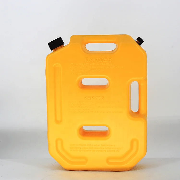 Plastic Jerry Can With Holder Portable Oil Fuel Tank For Car 4x4 4WD Offroad Camping 10L