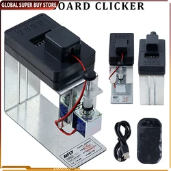 Physical Click Auto Keyboard Clicker with Rubberized Defend Cover Adjustable Height Auto Random Clicking Game Assist