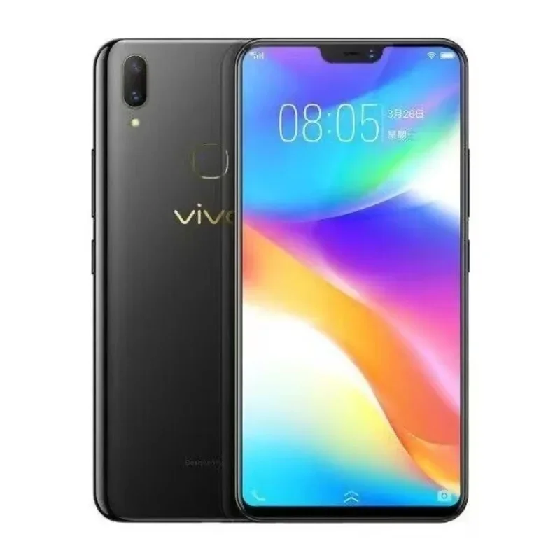 هاتف ذكي Global Rom Original VIVO Y85 بسعة 4 جيجابايت و64 جيجابايت وأندرويد مفتوح وكاميرا 6.26 بوصة بدقة 13 ميجابكسل جميع الألوان في حالة جيدة هاتف ذكي 4G