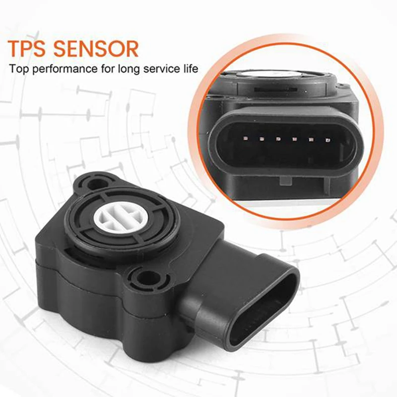 2PCS Throttle Position Sensor 2603893C91 133284 For Williams Controls 131973 Throttle Position Control Sensor Car