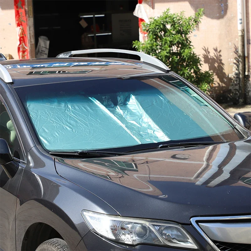 

Silver Tape Car Front Windshield Thermal Curtain Shading Sunscreen For ACURA RDX TB3 2013-2022 Interior Car Accessories