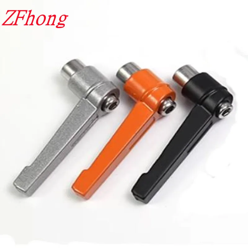 1PC M4 M5 M6 M8 M10 M12  Stainless steel  Female Clamping knob Lever Machinery Adjustable Handle  Knob nut