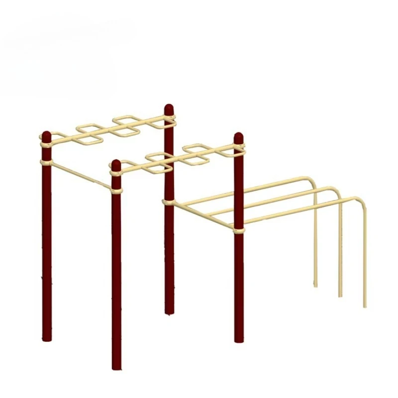 2025 Equipo de ejercicios al aire libre más vendido: equipo de gimnasio de acero duradero para entrenamiento público y en casa