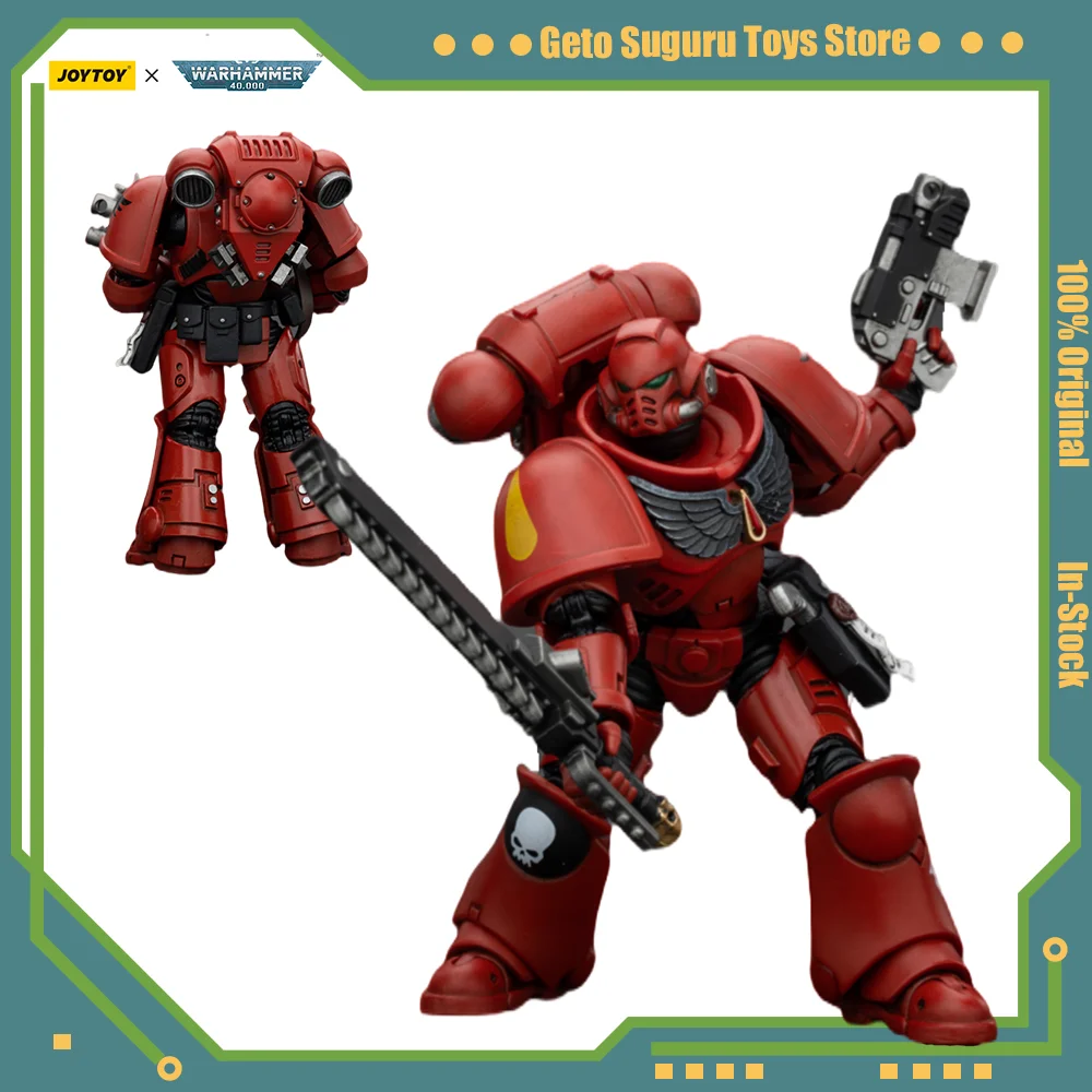 [In-Stock] JOYTOY Warhammer 40k Action Figure 1/18 Blood Angels Intercessors Anime Figurine Joint Movable Model Collection Toy