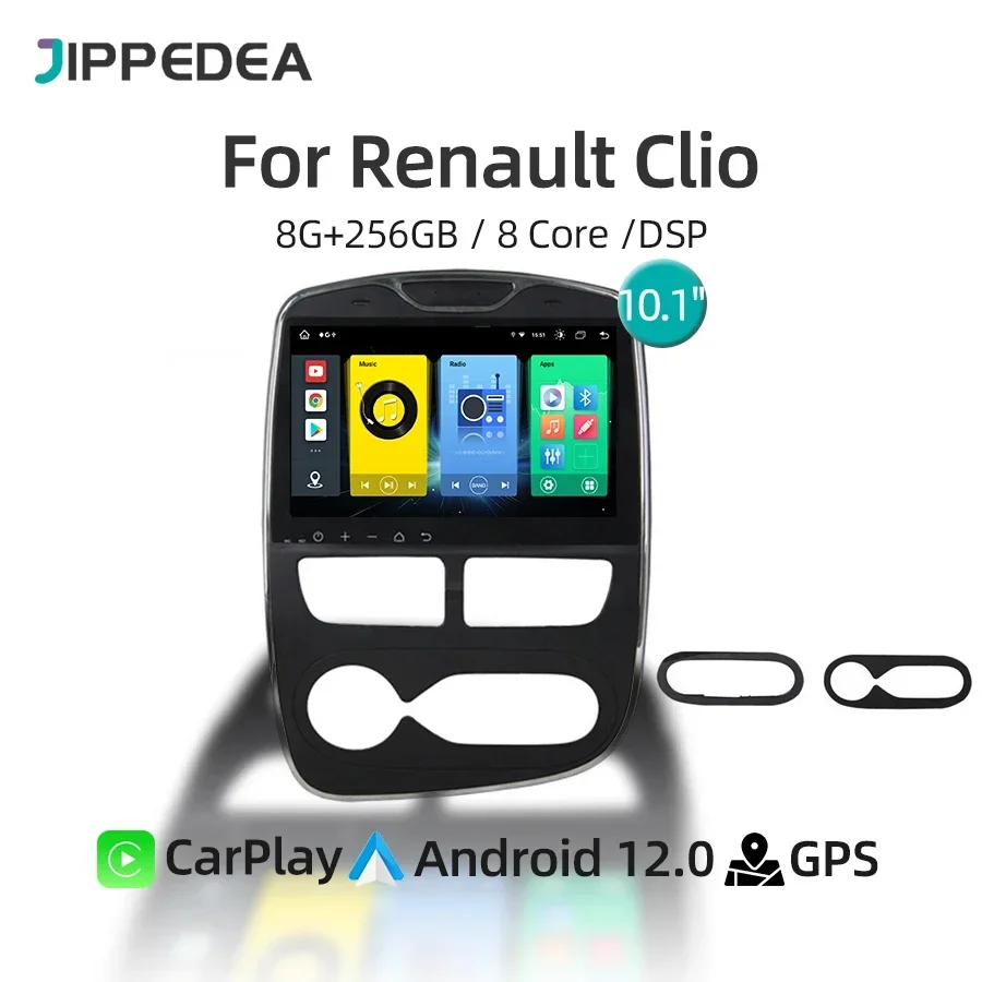 

Автомобильный мультимедийный плеер CarPlay, 4G, Wi-Fi, GPS, Bluetooth, для Renault Clio 2013-2019
