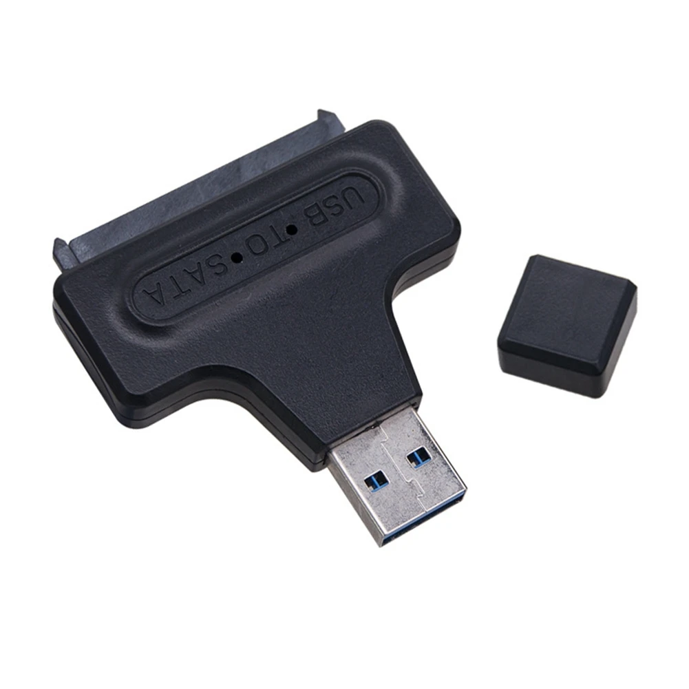 محول USB إلى SATA للكمبيوتر المكتبي ، محول القرص الصلب ، محول SSD ، أسود ،