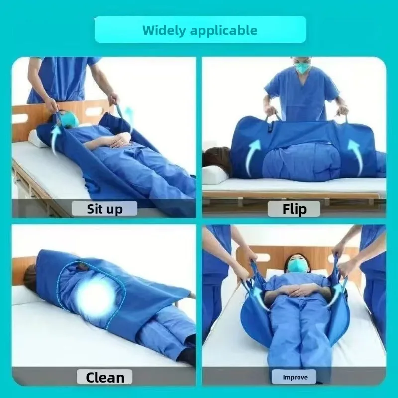

O Shape Turning Assist Pad Belt Bedridden Paralysis Elderly Transfer Device for Home Daily Nursing Care Use