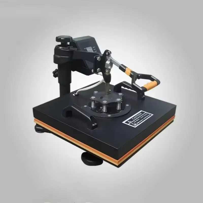 Macchine da stampa a trasferimento termico da 38 * 38 cm 15 * 15 pollici Macchine multifunzionali per pressa di calore per magliette per indumenti 8 in 1