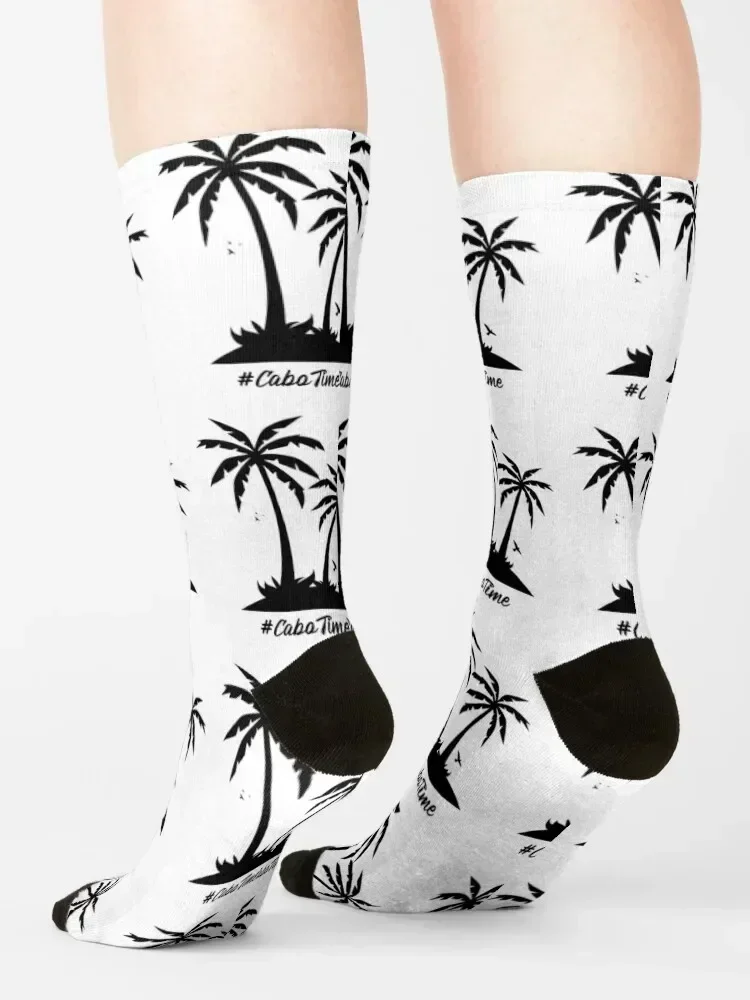 Cabo Time Socks colored with print Stockings man Stockings compression Socks For Women Men's