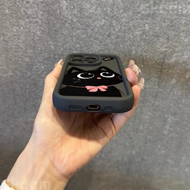 حافظة لهاتف آيفون 16E 16 15 14 Pro Max 13 12 11 8 7 Plus X XR XS Max غطاء سيليكون غير لامع