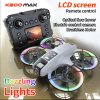 2025 New K200max Mini Drone With Screen 4K Hover Camera Pocket Coloful Lighting Dron Rc Plane Quadcopter RC Gift For Kid