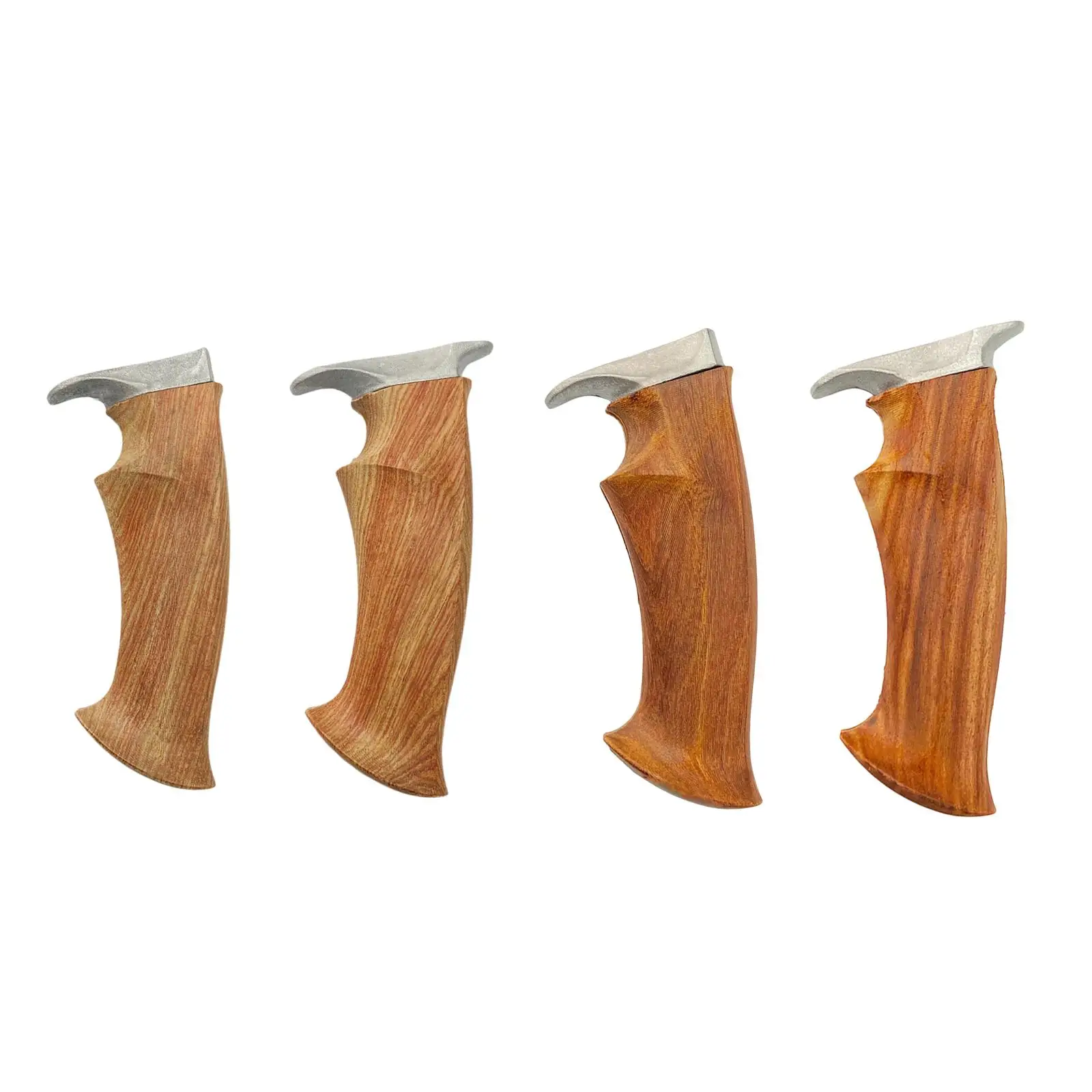 Ergonomic Wooden Knife Handle Scales Kitchen Knife Repair Material for Organizer Knives Facility