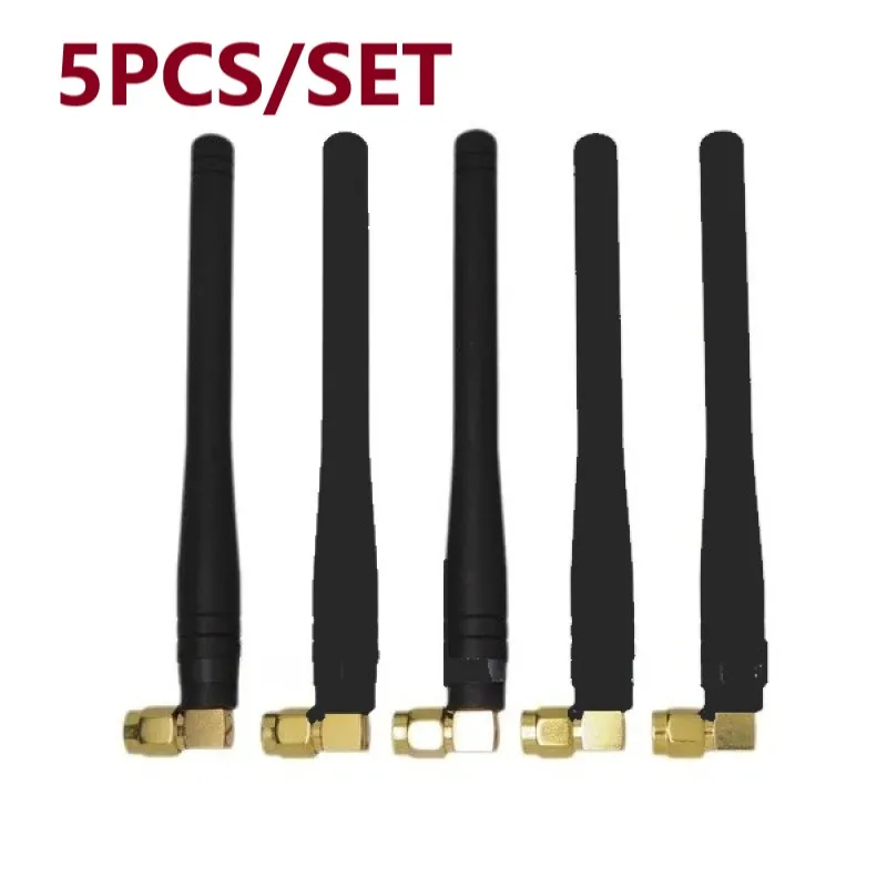 5 Stück 868MHz Antenne Verstärkung 3dbi SMA-Stecker Winkelanschluss GSM 915 MHz 868 Signalverstärker Antenne wasserdicht Lorawan AI Commutatore – Detail 5