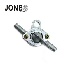 JONBO 6mm Motorcycle Scooter Fuel Tap Gas Petrol Valve Fuel Tank Switch Motorbike Mini Auto Key Ring On Off Accessories