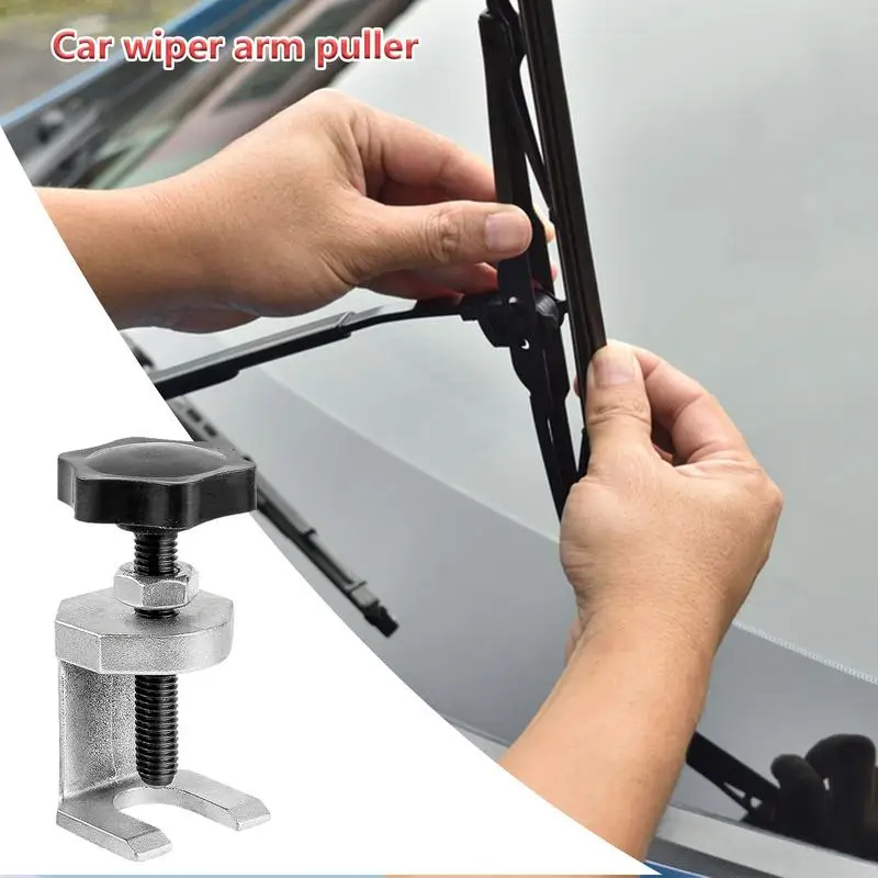 Car Wiper Arm Puller Arm Bearing Remover Wiper Arm Puller Alloy Steel Pulling Tool For Wiper Arm Repair Auto Mechanics Easy