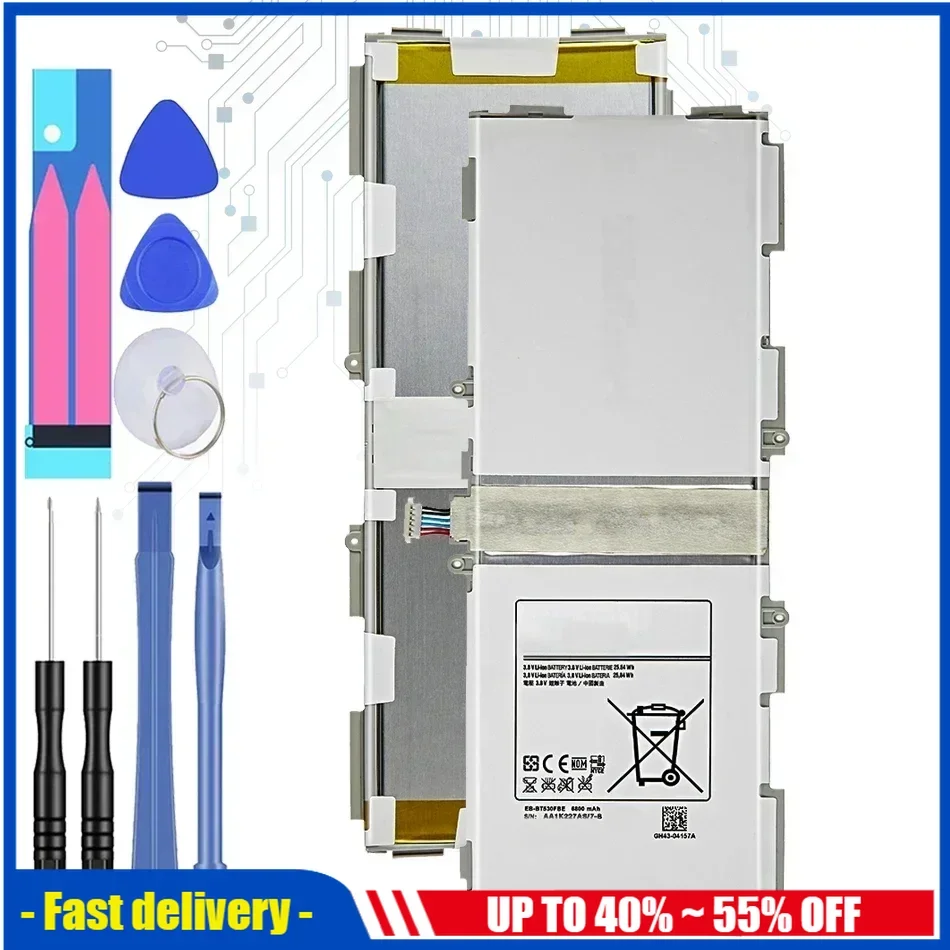 

Bateria EB-BT530FBC Tablet Battery For Samsung Galaxy Tab4 Tab 4 SM-T530 T533 T535 T531 T537 EB-BT530FBU Rechargeable Batteries