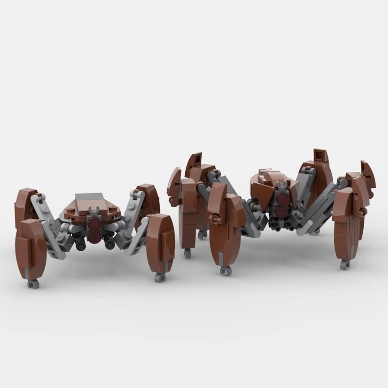 NEW The Crab Battle Doll Robot MOC Building Block in The Clone Wars and Preludes Trilogy DIY Bricks Minidolls Toys Gifts