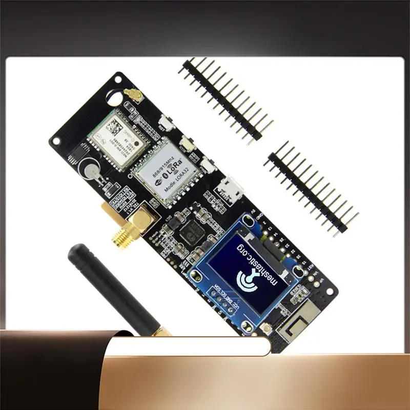 

X64A-For TTGO Meshtastic T- V1.2 ESP32 Lora Development Board With OLED Display 868Mhz For LILYGO